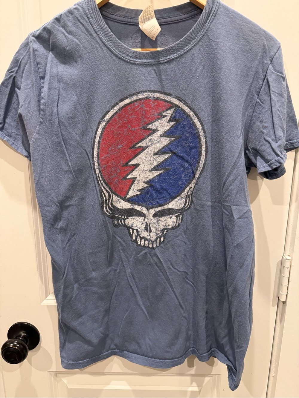 Gildan Light Blue T-Shirt Grateful Dead